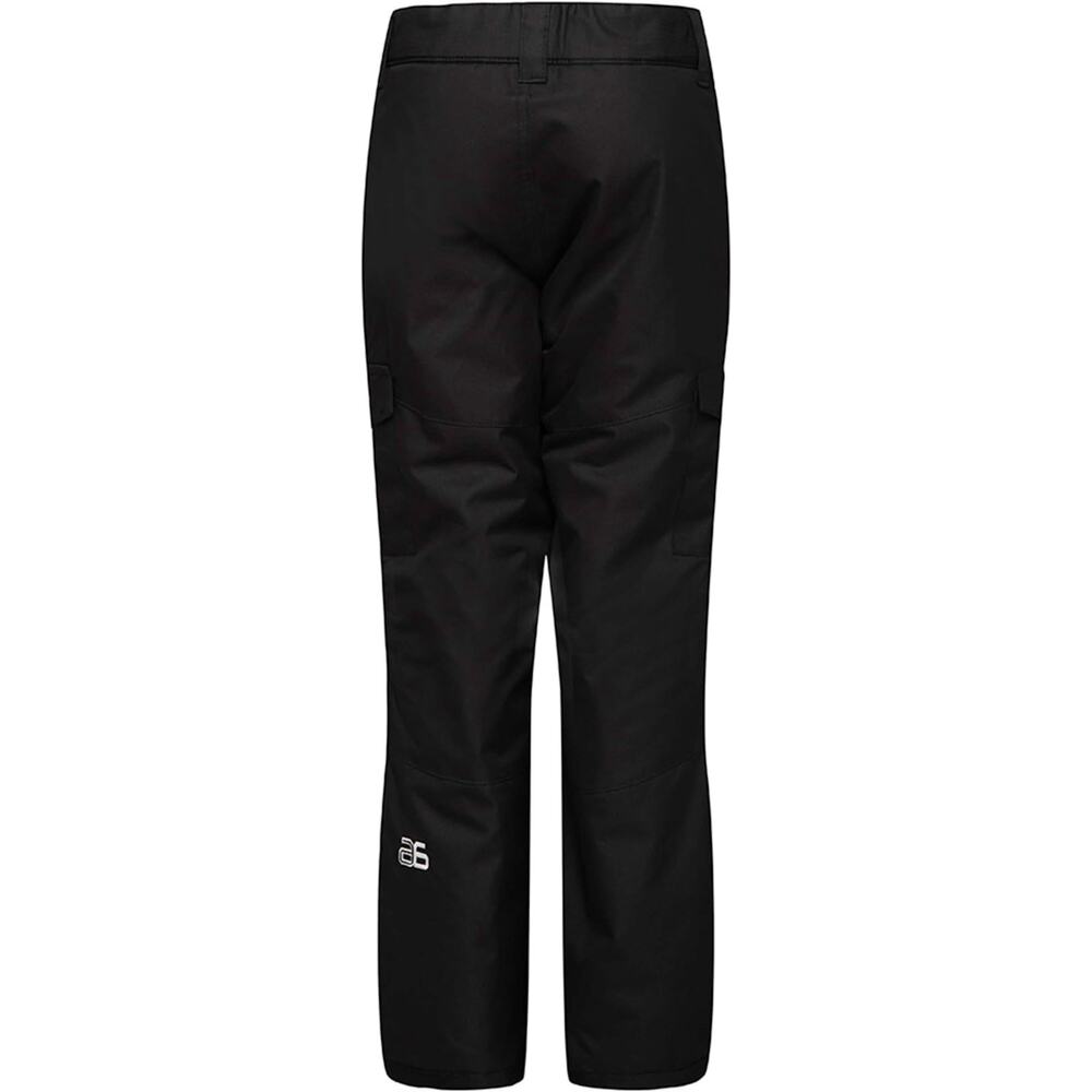 Arctix Unisex-Child Snow Sports Cargo Snow Pants With Articulated Knees,Black, S